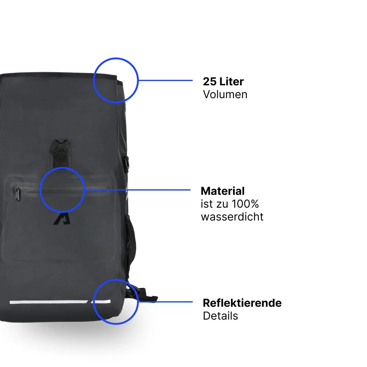 Alpensattel 3 in 1 Fahrradtasche - Image 18