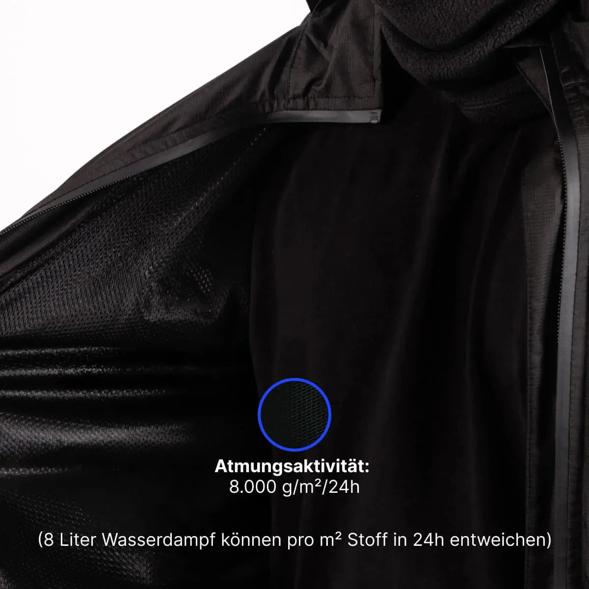 Alpensattel Rainshield - Wasserdichte Regenjacke - Image 9